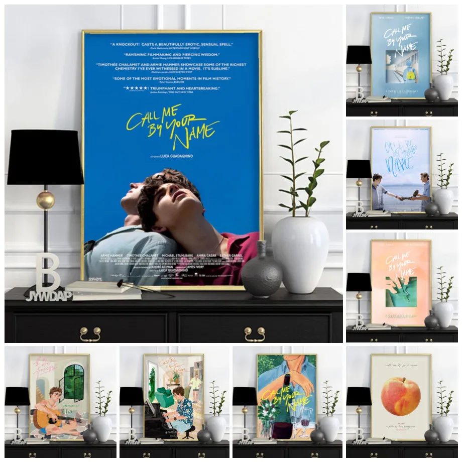 

Call Me by Your Name Love Movie Wall Art Canvas Painting Nordic Posters And Prints Wall Pictures For Bedroom Living Room Decor