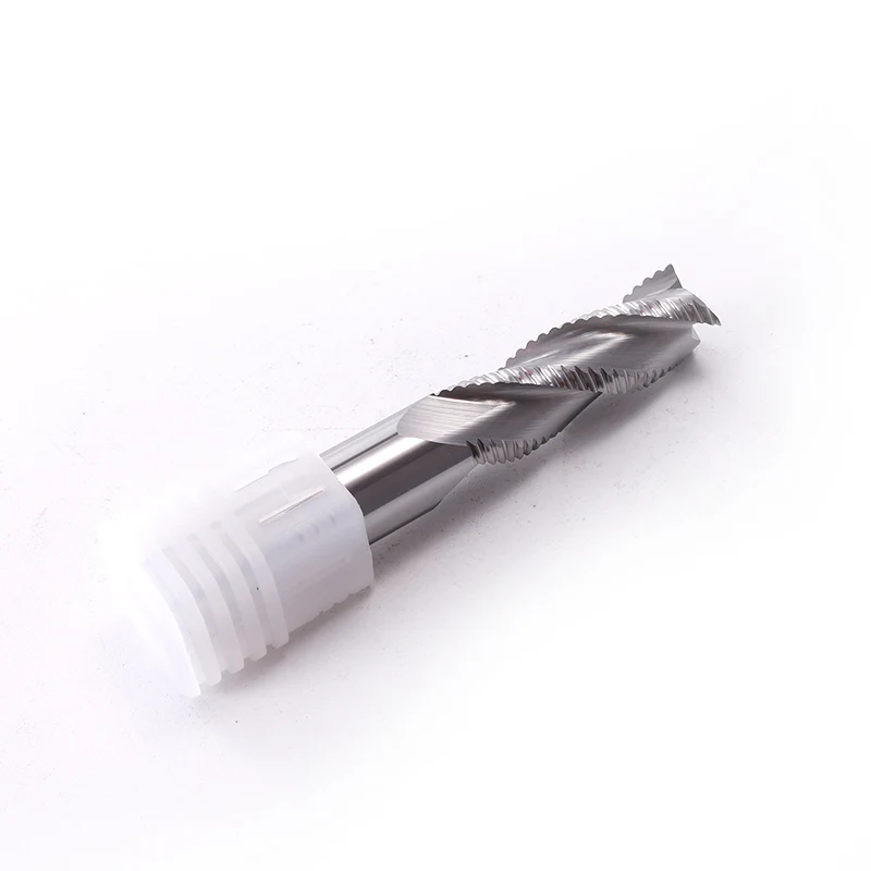 ZGT Черновая алюминиевая Концевая фреза фрезерные инструменты HRC55 3 флейты сплав