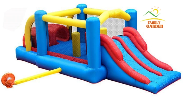 Туннельный надувной батут с воздушной надувкой|house|obstacleobstacle course |