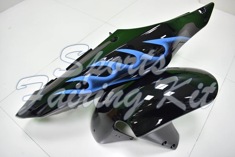 Обтекатели для GSXR600 GSXR750 GSXR1000 2000 - 2003 K1-2 Черная синяя рамка GSX R600 R750 R1000 01 00