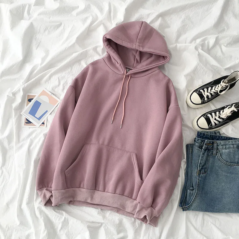 Новинка 2021 модные корейские толстовки женские зимние топы повседневный милый