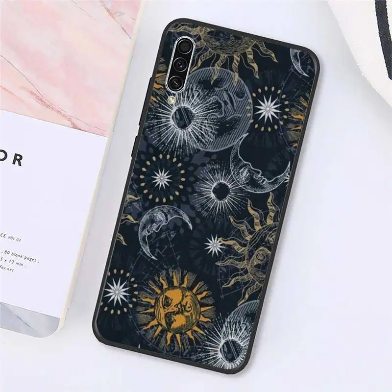 

Witches moon Tarot Mystery totem Phone Case For Samsung galaxy A S note 10 7 9 20 30 31 40 50 51 71 21 s ultra