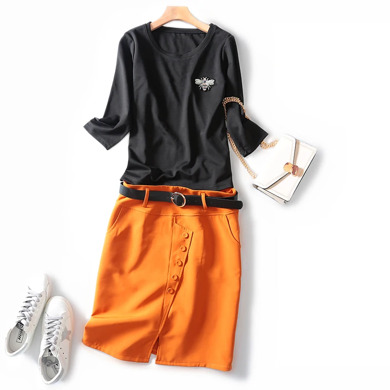 2019 Новый Офисные женские туфли свитер надеваемый через голову с круглым воротом