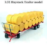 132 haystack trailer model agricultural vehicle parts model alloy collection ornaments tractor models are not included