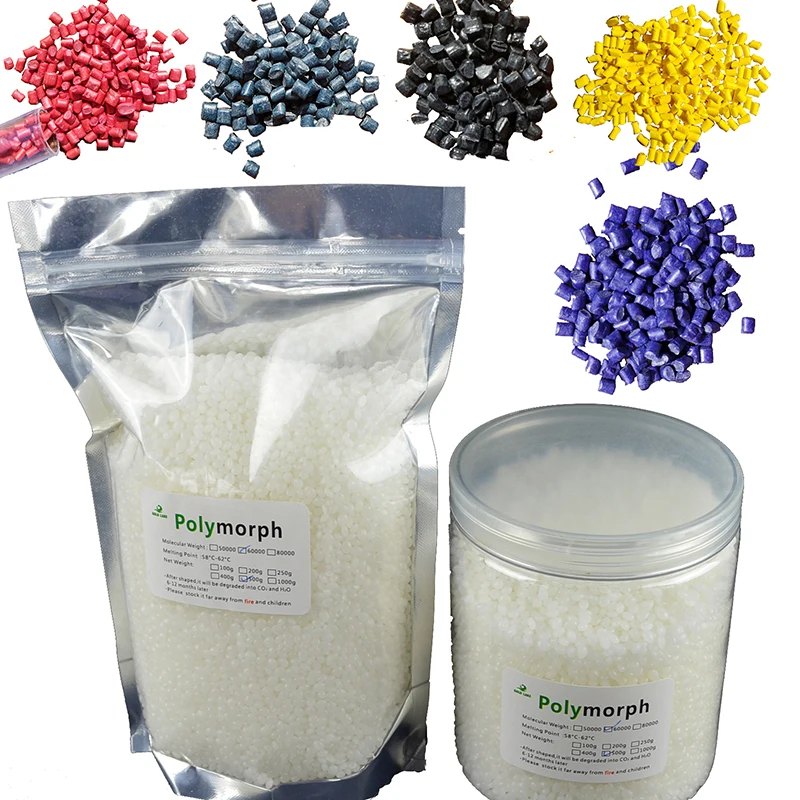 500 г PCL + 10 цветов наборы Instamorph форма Шифтер вещь Plastimake полиморф термо пластиковые
