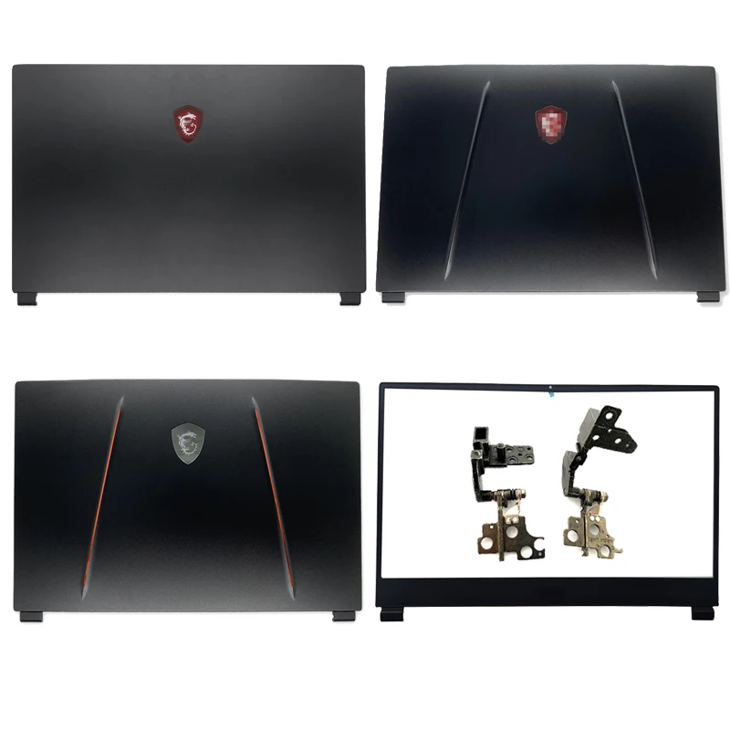 

New Laptop LCD Back Cover For MSI GP65/GL65 MS-16U1 Series LCD Back Cover/Front Bezel/Hinges Black Top Case 3076U1A222HG01 Metal
