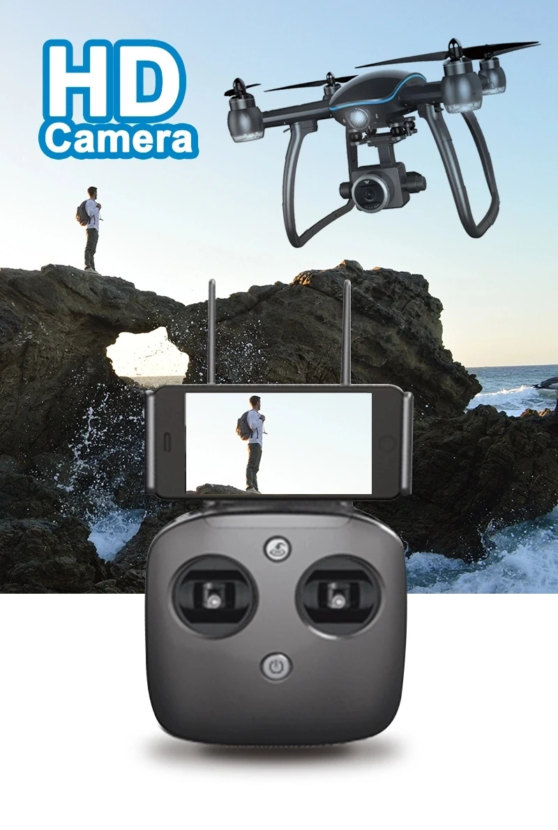 5G gps Дрон бесщеточный двигатель, Квадрокоптер с камерой HD Gimbal ESC камера Дрон 3D объемный полёт вертолет Дрон профессиональный