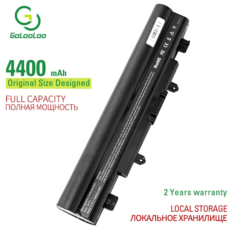 

Аккумулятор Golooloo для ноутбуков Acer, 6 ячеек, 572, 572, 572, 572, 572, 572, 572, 572, 572, 572, 572, 572, 572, 572, PG, AL14A32