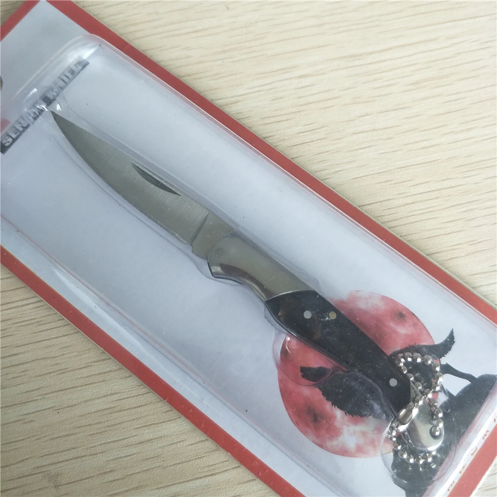 Тактический 55HRC высокая твердость 440C Лезвие из нержавеющей стали + ручка смолы