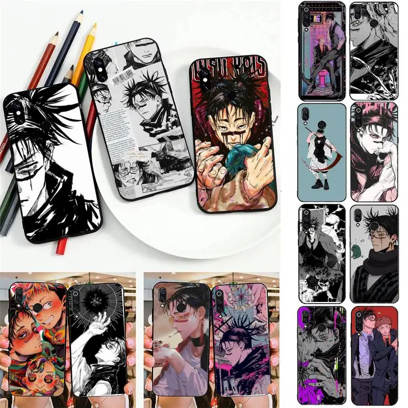 

FHNBLJ Jujutsu Kaisen Choso Anime Phone Case For Redmi 5 S2 K30pro Fundas for Redmi 8 7 7A note 5 5A Capa