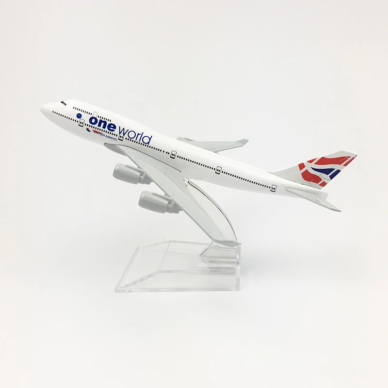Масштаб 1/400 британские дыхательные пути One World Боинг 747 B747 модель самолета