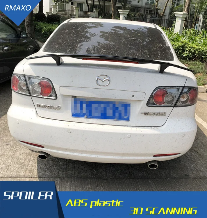 Спойлер для Mazda 6 2006-2015 спойлер Mazda6 высококачественный из ABS материала TF заднее