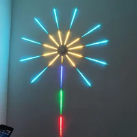 fireworks led neon street hanging wall art neon light lamps usb sound activated atmosphere lamp decorative luminaires for party