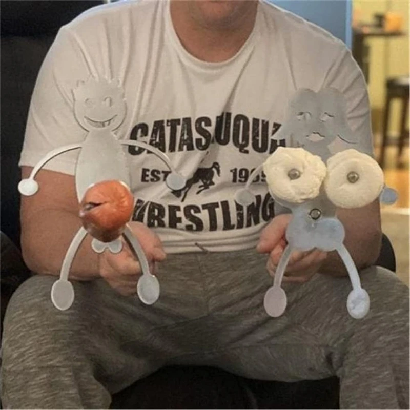 

Funny Stainless Steel Barbecue Tool Novelty Women Men Shaped Hot Dog Roasters Holder Roasting Stick Rack for Grill BBQ