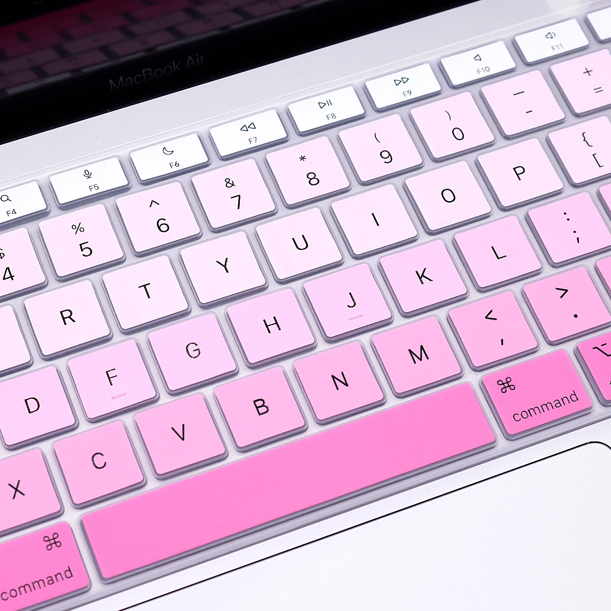Чехол для клавиатуры ноутбука SDYIGOE Macbook Air13 M1chip Model A2337 US-Enter силиконовая цветная