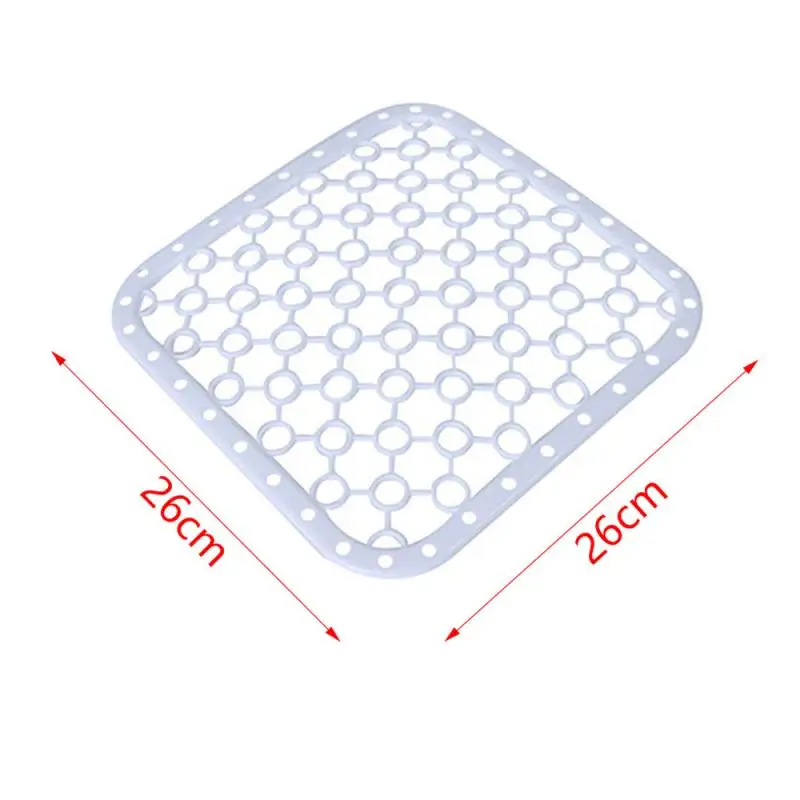 Квадратная кухонная Нескользящая сливная доска многофункциональная Накладка