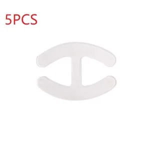slip set 5 шт./партия, пластиковый нескользящий бюстгальтер на бретельках, Женская эластичная бретелька бюстгальтера, Нескользящие аксессуары, противоскользящая пряжка - Цвет: slip set