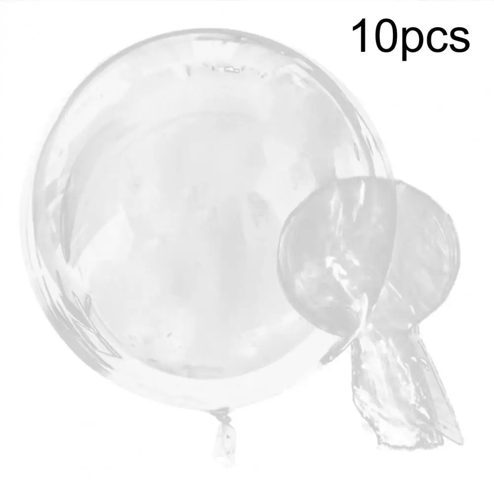 

10Pcs Inflatable Handheld Transparent Cartoon Doll Balloon Children Kids Toy