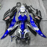 high quality abs white blue black motorcycle fairings for yamaha yzf r6 2006 2007 aftermarket injection fairing r6 06 07