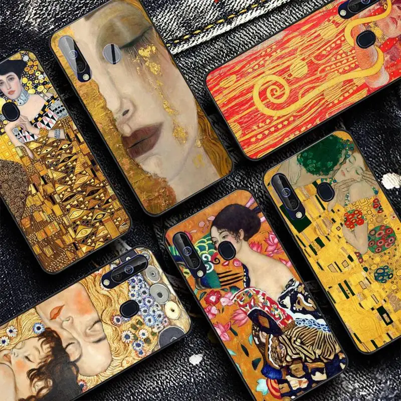 

Yinuoda gustav klimt the kiss lady klimt Phone Case for Samsung A51 01 50 71 21S 70 31 40 30 10 20 S E 11 91 A7 A8 2018