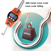 crane scale weight 300kg heavy duty hanging hook scales portable digital stainless steel fishing luggage travel electronic scale