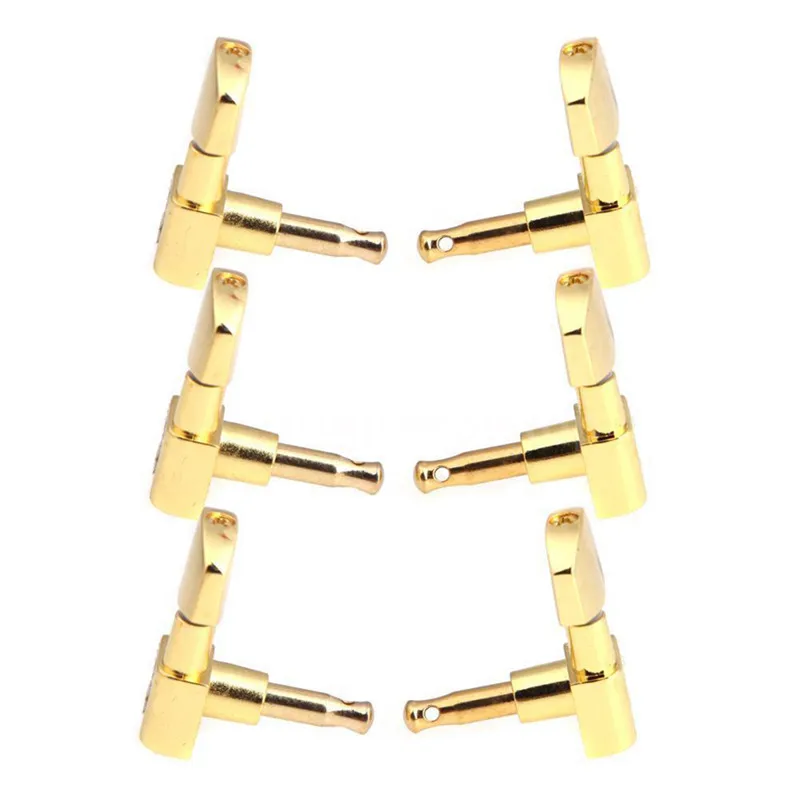 

Gold Sealed Guitar String Tuning Pegs Tuners Machine Heads 3L+3R New