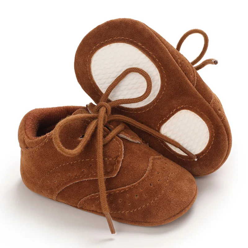 Zapatos de primeros pasos para beb&eacute;, ni&ntilde;o y ni&ntilde;a, zapatos para reci&eacute;n nacido, oto&ntilde;o e invierno, suaves, antideslizantes, suela de goma informal-1