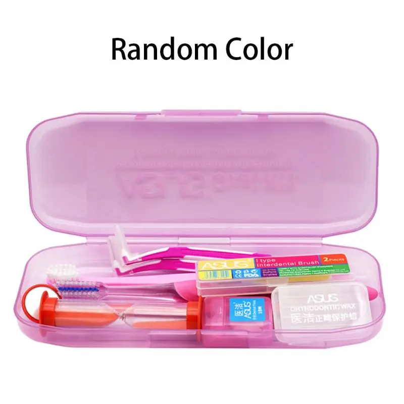 

10Pcs/Set Professional Orthodontic Toothbrush Interdental Brush Floss Brace Protection Wax Mirror Oral Care Tools Kit K3NE