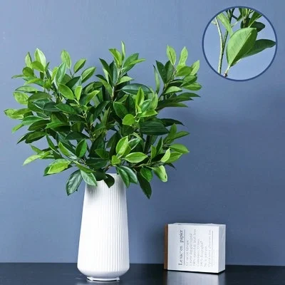 

70cm Artificial Watercress Leaves, Green Plants, Artificial Branches and Dried Flowers, DIY Home Wedding Soft Decoration Flowers