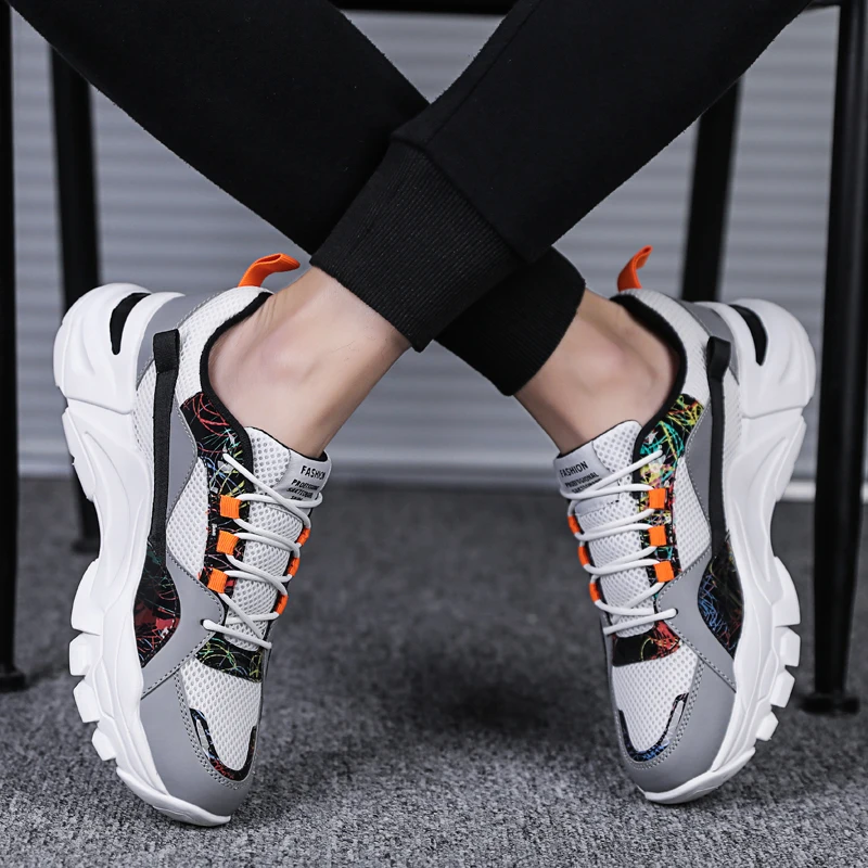 

Basketball Shoes Men Sneakers High-top Shockproof Couple Shoes Non-slip wear-resistant fashion casual shoes