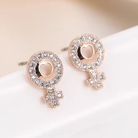 de136 fashion delicacy elegant creative 4a zircon earring girls gift party banquet womens jewelry earrings 2021