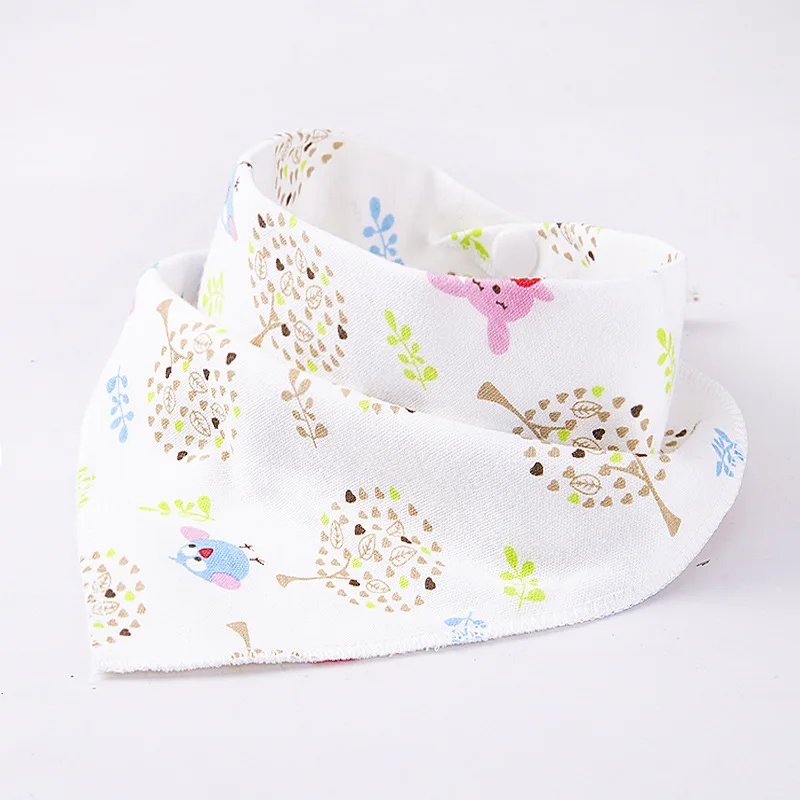 5pcs U Type Bibs 5 шт., 10 шт., детские нагрудники из мягкого натурального хлопка, детский слюнявчик для капель и прорезывания зубов, супер впитывающая детская отрыжка - Цвет: 5pcs U Type Bibs