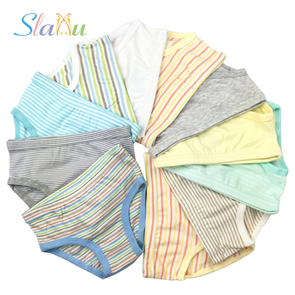 9 шт./лот детские трусы для мальчиков и девочек нижнее белье детей 100 видов