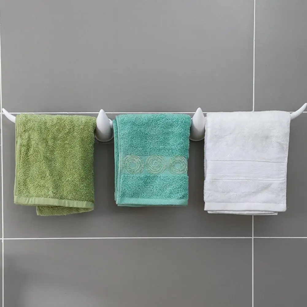 

Держатель для полотенец, стильный Твердый держатель для полотенец, влагостойкий, не сверляющий держатель для полотенец