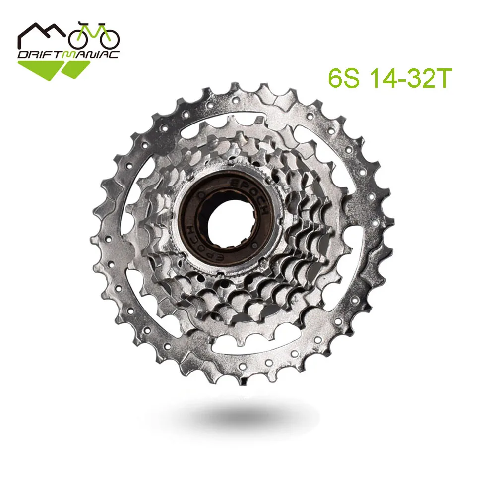 DRIFT маньяк 6 скоростей свободного хода звездочки винт на велосипедной 14 32T