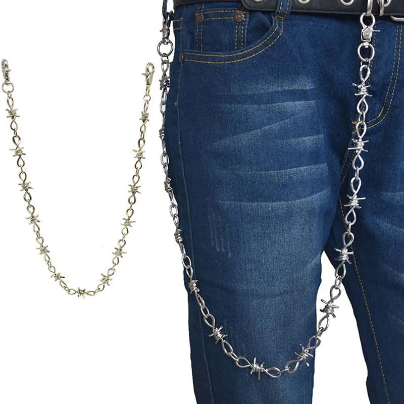 Уличный большой брелок брюки в стиле панк рок хипстерские брелки аксессуары хип