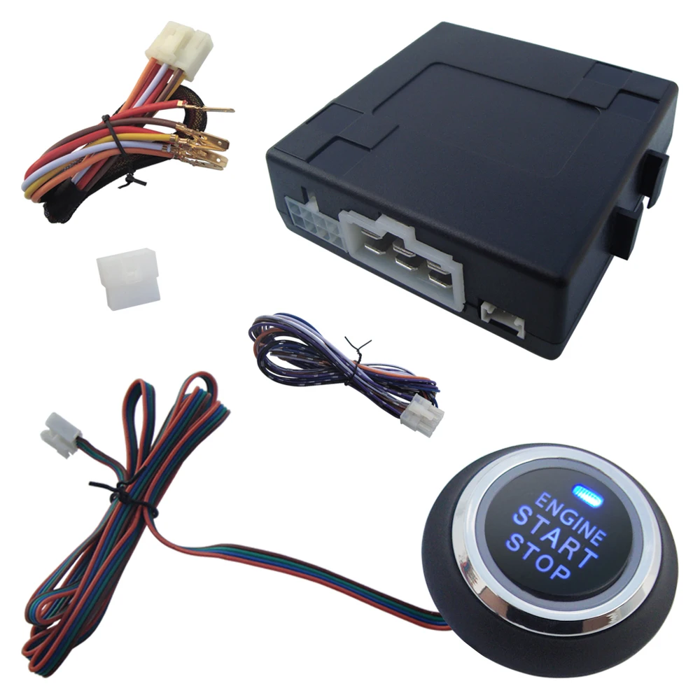 2020 новая Умная Система запуска и остановки двигателя автомобиля пусковая кнопка