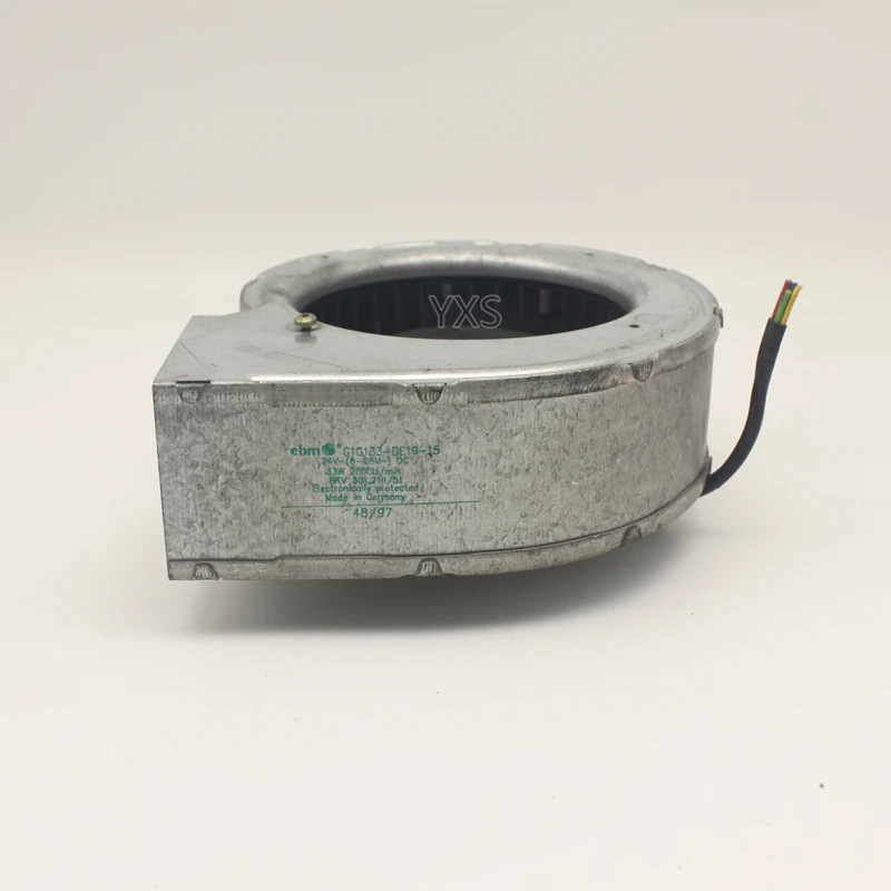 G1G133 DE19 15 DC 24V 45W 2.2A 2000RPM 180*171*81mm Германия турбинная центрифуга для очистки воздуха