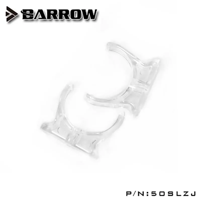 

Barrow 50SLZJ PC water cooling tank holder support stand for 50mm reservoir type U support Transparent/Black