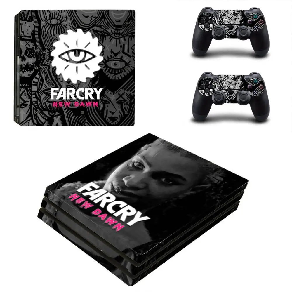 Far Cry New Dawn PS4 Pro наклейка PS 4 Play station виниловая s для playstation консоль и контроллер| |