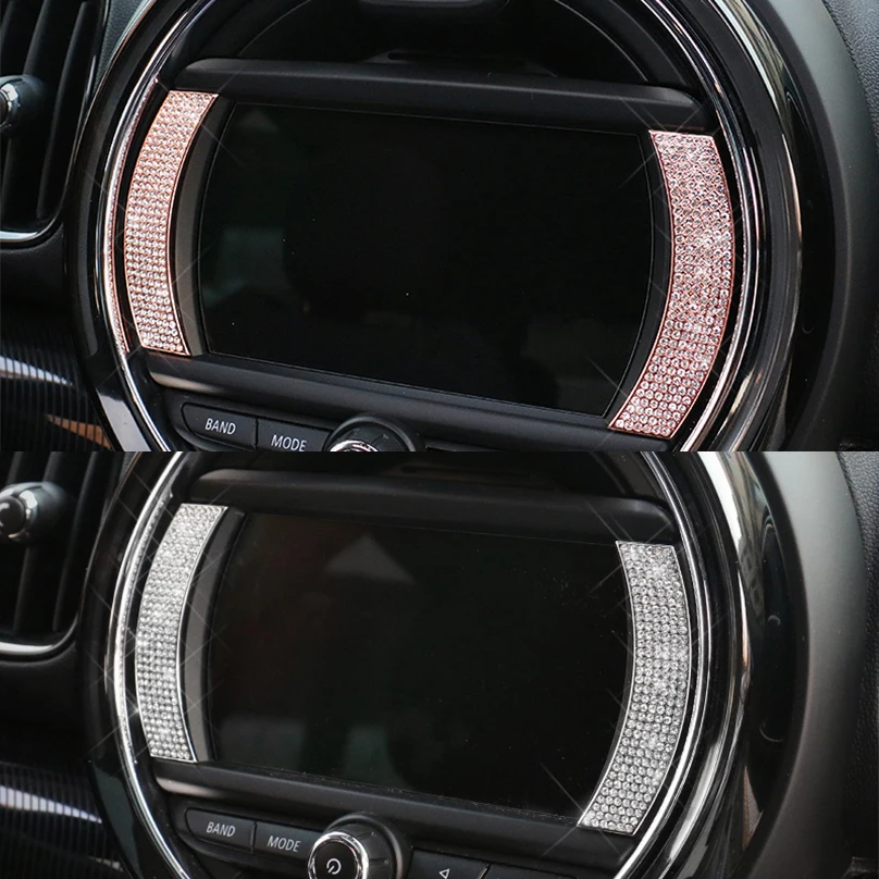 Наклейка для автомобильного интерьера под розовое золото Bmw Mini F54 F55 F56 F60|Наклейки