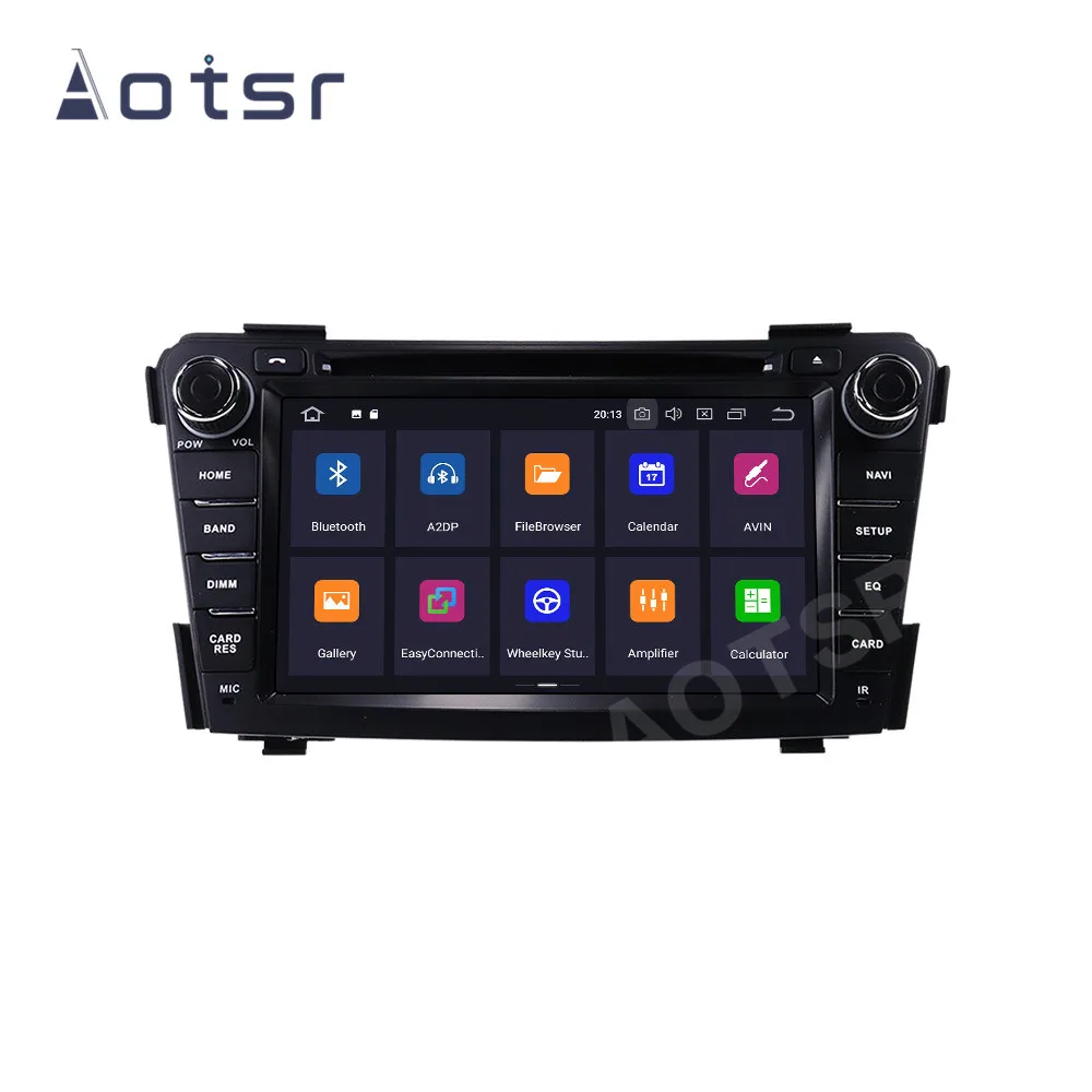 Автомобильный плеер AOTSR 2 Din Android 10 для HYUNDAI I40 2011-2016 автомобильное радио