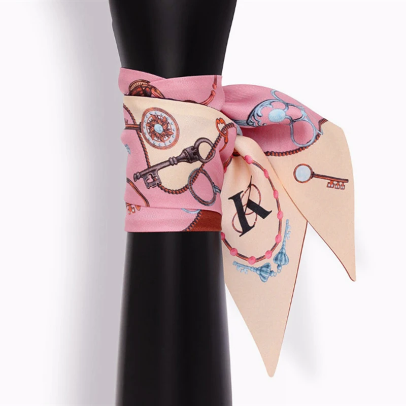 Классический 26 стилей маленький квадратный шарф Дикий модный декоративный