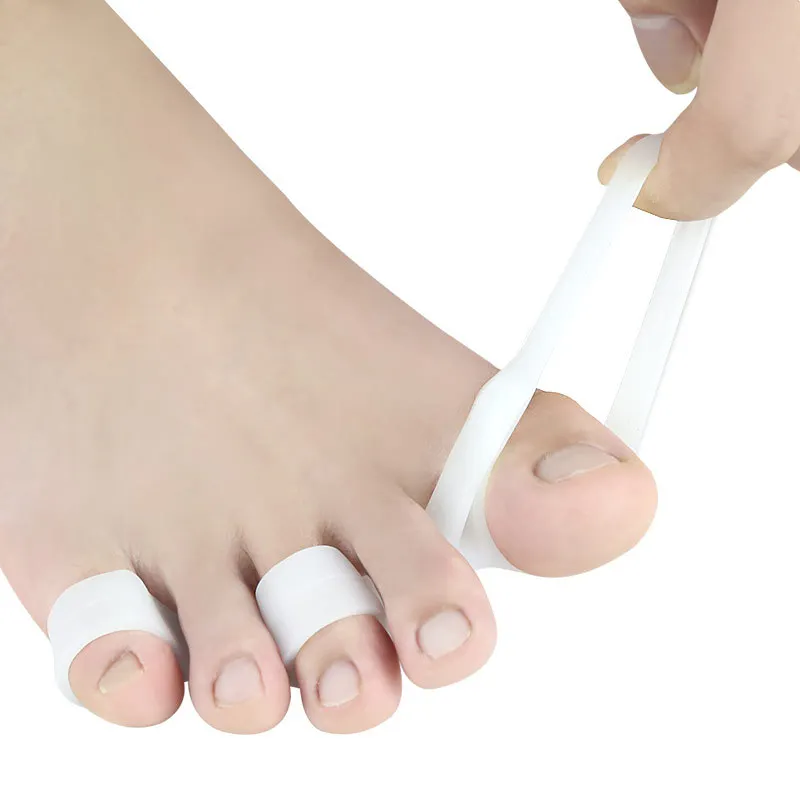 Ортопедический выпрямитель для большого пальца ноги с 3 отверстиями 2 шт./1