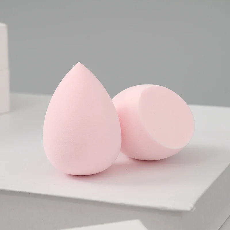 

2PC Makeup Sponge Concealer Smooth Cosmetic Powder Puff Cut Shape Foundation Water Drop Bevel Make Up Blender Tool