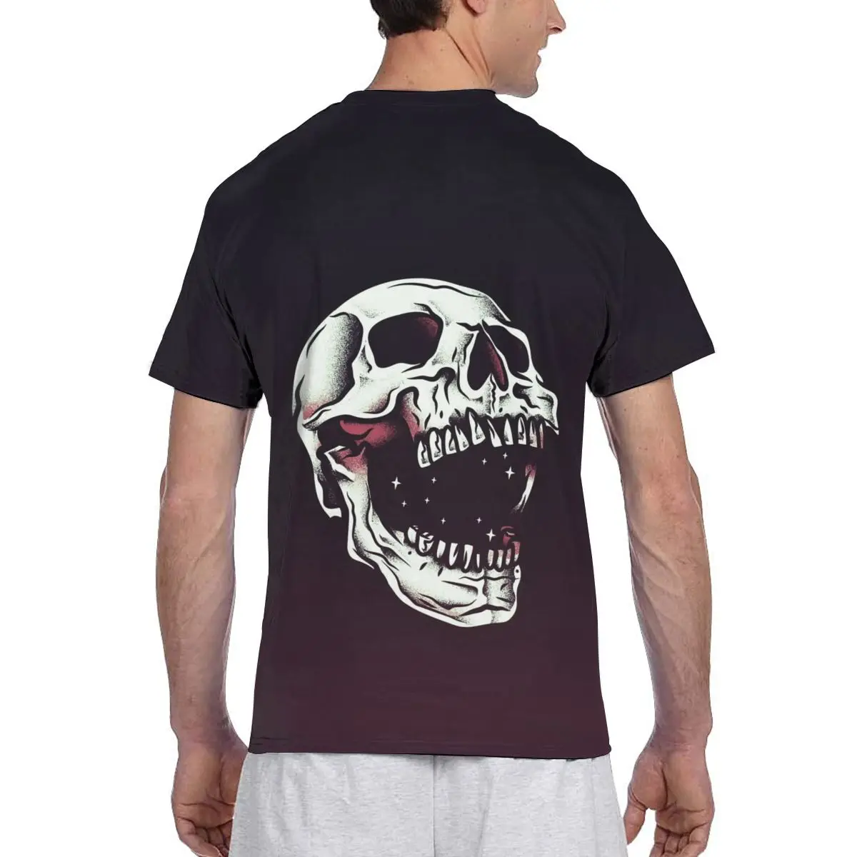 

2021 New Fashion Scenery Graphic Short Sleeve Full Print Tees Hip Hop Men Women Chic O Neck Tshirt Clothes Top
