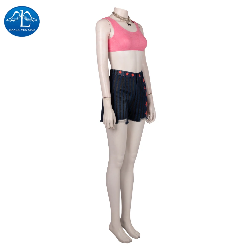 Костюмы для косплея самоубийц футболка Харли отряд Квинн монстр пальто куртка