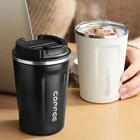 Новый стиль двойная кружка для кофе из нержавеющей стали 304, автомобильная кружка-термос, герметичная дорожная Термокружка, Термокружка для подарков