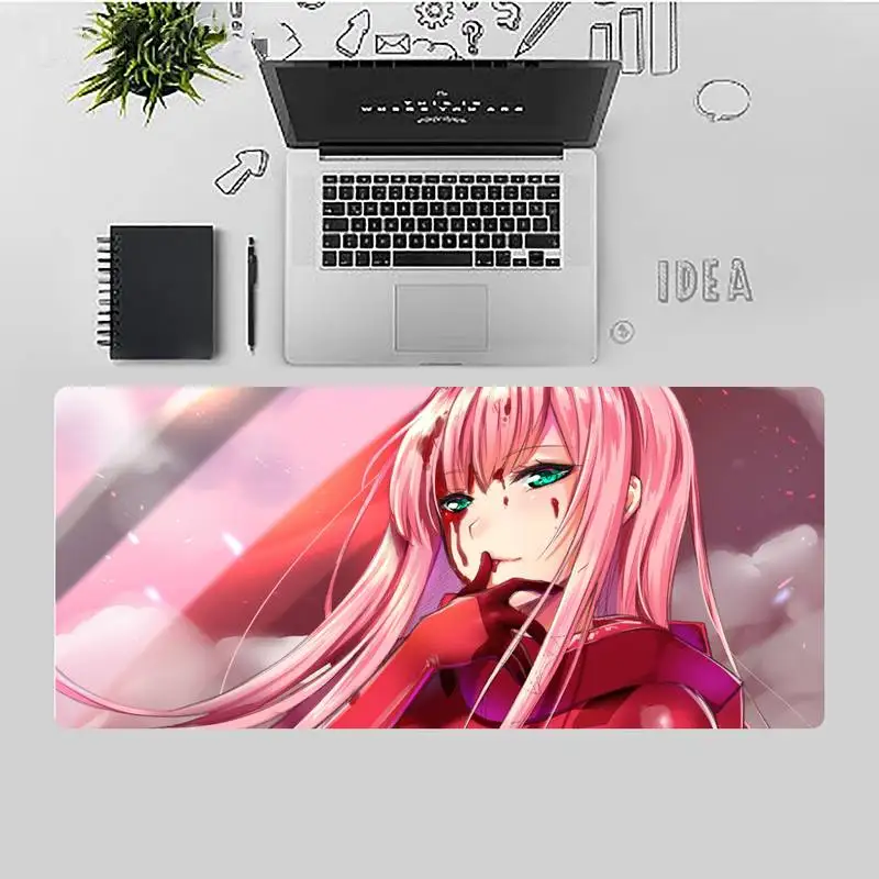 

zero two gamer play mats Mousepad X XL XXL Non-slip Cushion Thickness 2mm