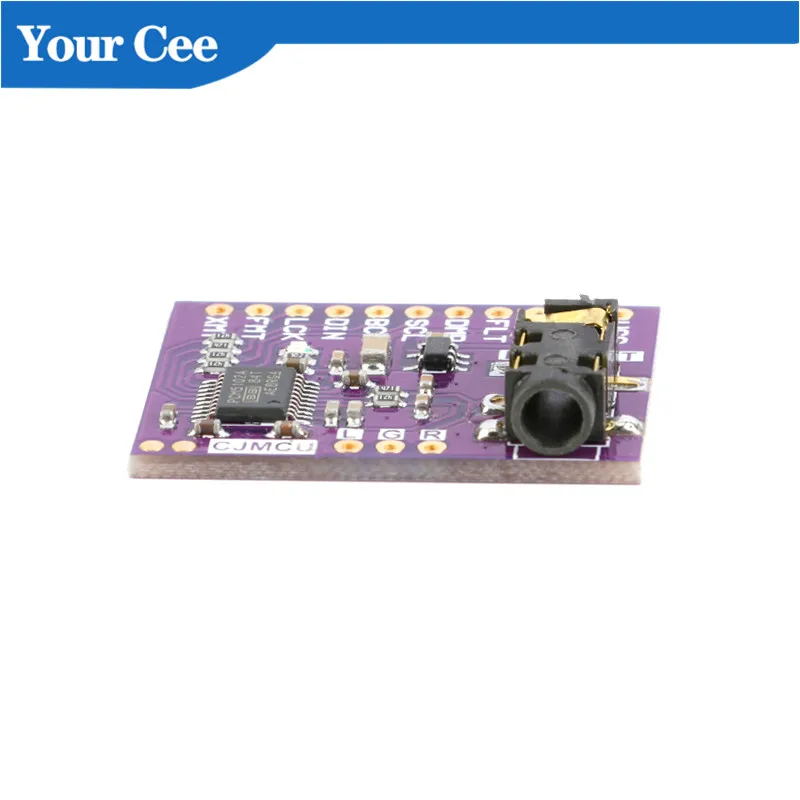 I2S PCM5102A Интерфейс декодер Стерео PCM5102 PLL голосовой модуль с 3 5 мм для наушников